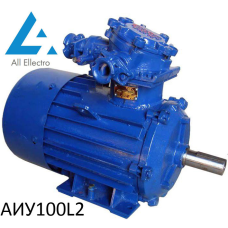 Вибухозахищений електродвигун АИУ100L2 5,5 кВт 3000об/хв