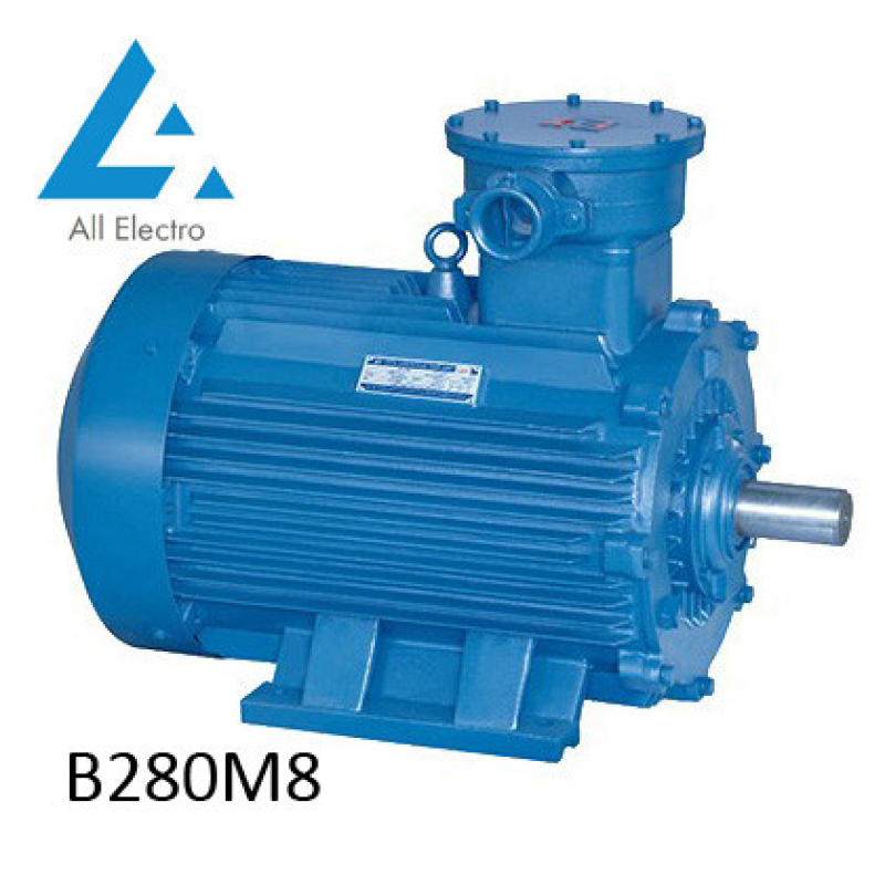 Вибухозахищений електродвигун В280М8 75кВт 750об/хв